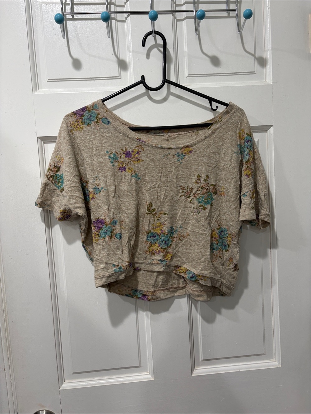 Floral crop top